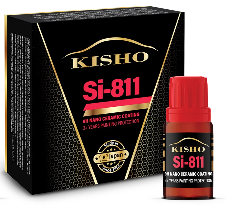 Embalagem e frasco do vitrificador Kisho Si-811
