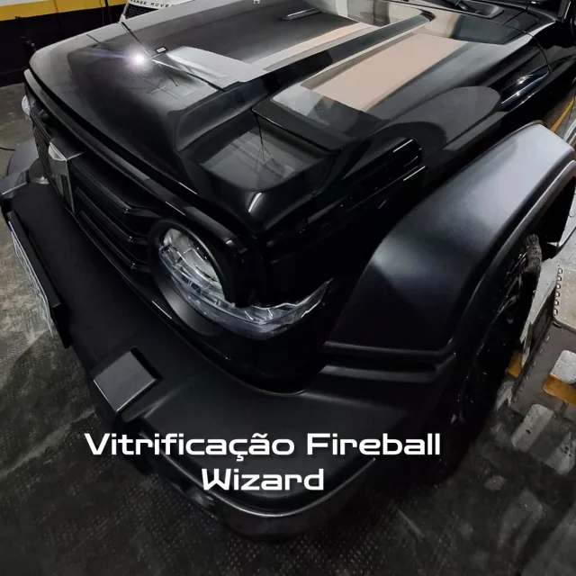 Mercedes-Benz Classe G após Vitrificação Fireball Wizard aplicada pela Tozatti